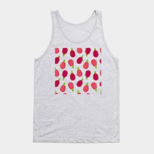 dragon fruit pattern Tank Top